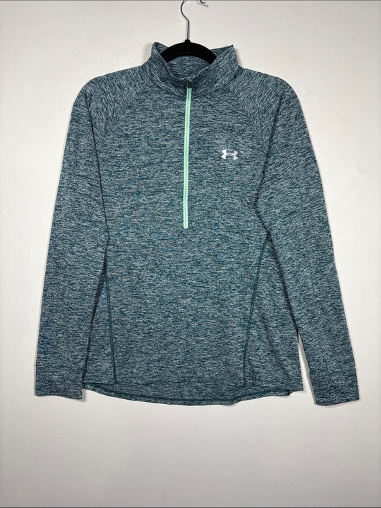 Under Armour Jackets & Blazers - Under Armour Tech Twist Heather Teal Mint 1/4 Zip Pullover Womens Size M
